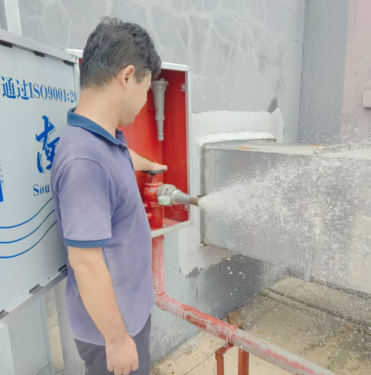 消火栓水压检测压力表读数